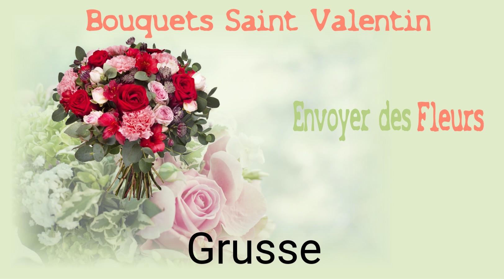 Roses de Saint-Valentin livrées à Grusse