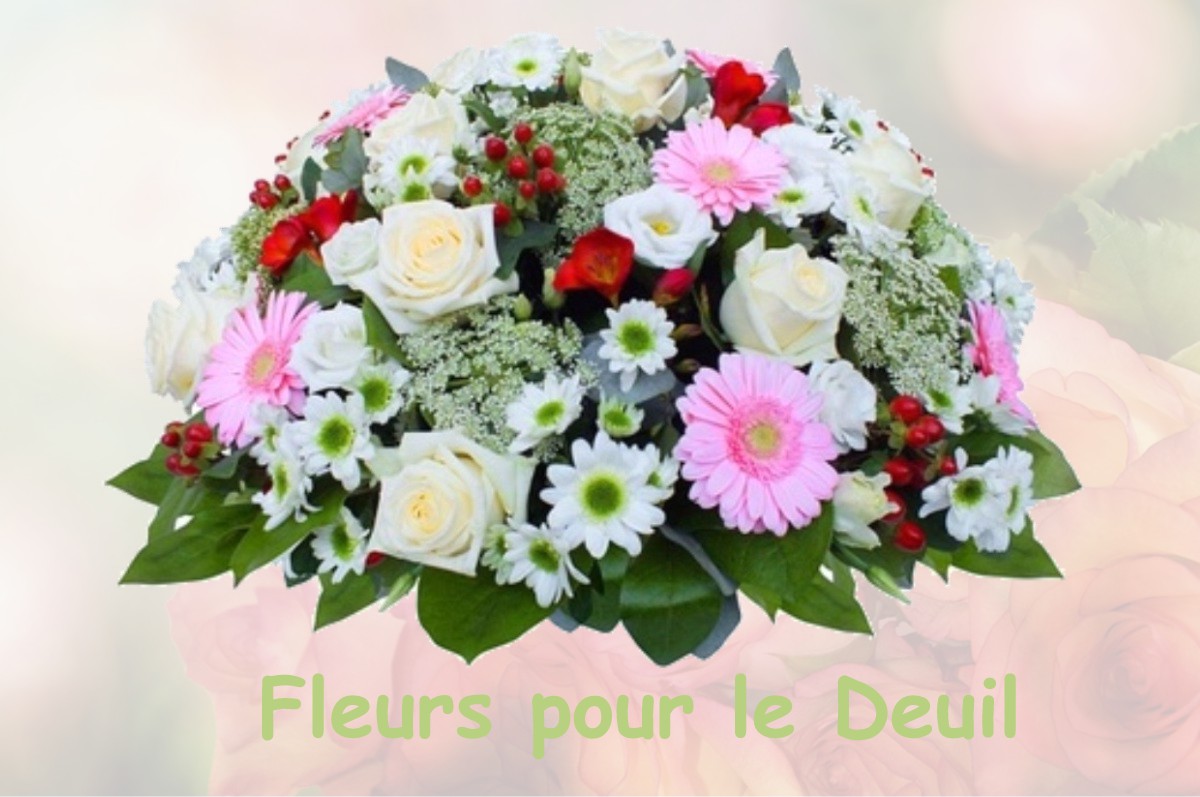 fleurs deuil GRUSSE